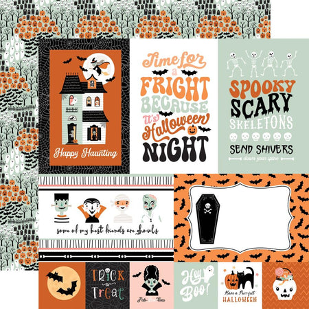 Echo Park Spooktacular Halloween - 4x6 Journaling Cards