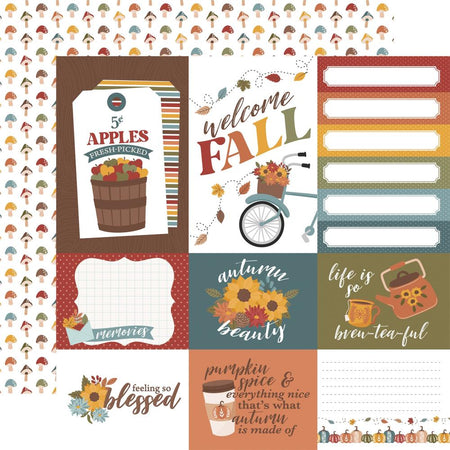 Echo Park Sweater Weather - Multi Journaling Cards