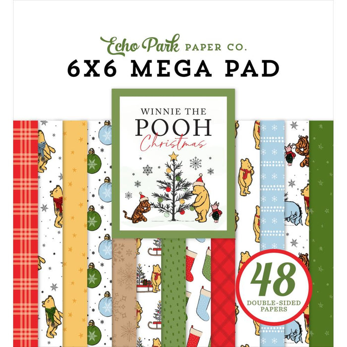 Echo Park Winnie The Pooh Christmas - 6x6 Mega Pad