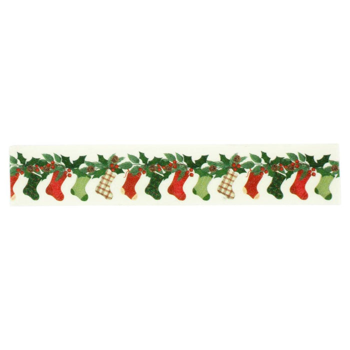 Carta Bella A Vintage Christmas - Vintage Stockings Washi Tape