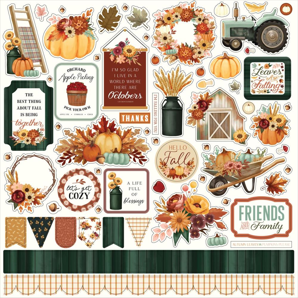 Carta Bella Harvest - Element Stickers