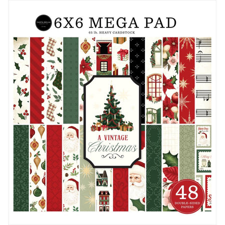 Carta Bella A Vintage Christmas - 6x6 Mega Pad