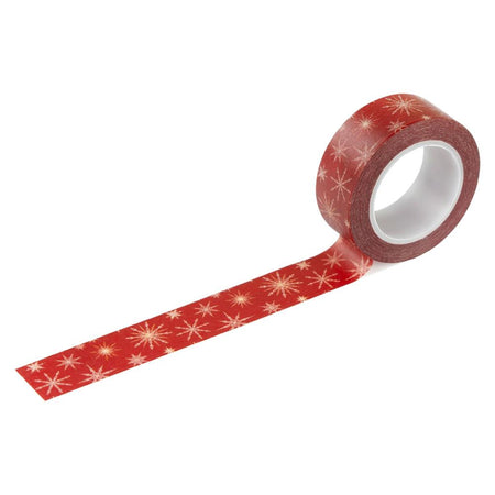 Carta Bella A Vintage Christmas - Sparkling Snowflakes Washi Tape