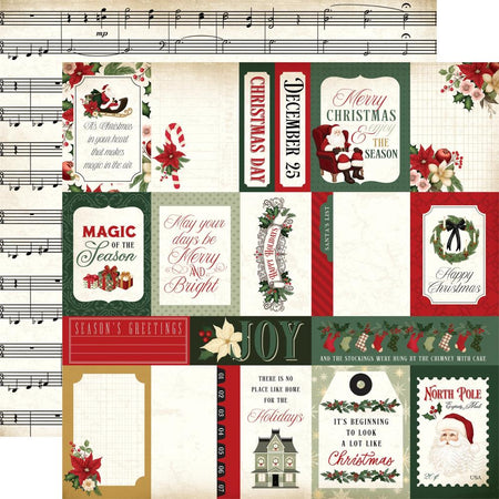 Carta Bella A Vintage Christmas - Multi Journaling Cards