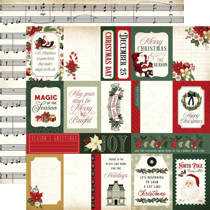 Carta Bella A Vintage Christmas - Multi Journaling Cards