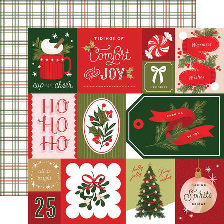 Echo Park Christmas Joy - Multi Journaling Cards