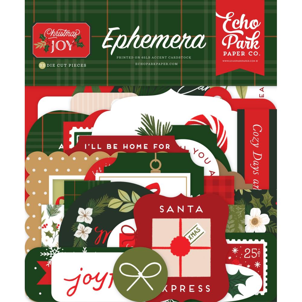 Echo Park Christmas Joy - Ephemera Icons