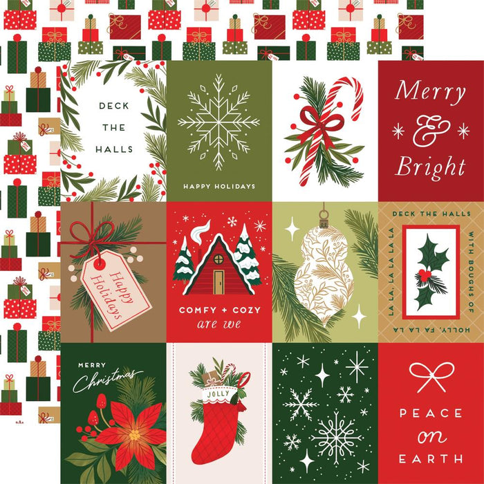 Echo Park Christmas Joy - 3x4 Journaling Cards