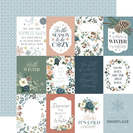 Carta Bella Winter Wonderland - 3x4 Journaling Cards