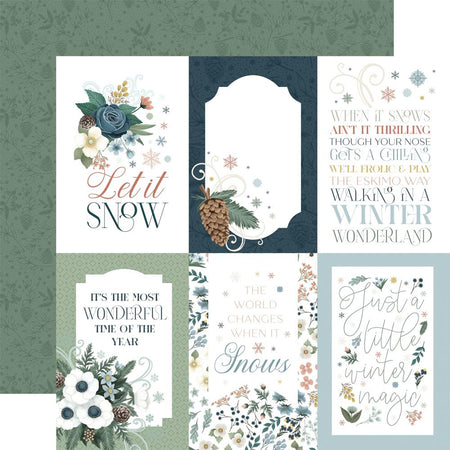 Carta Bella Winter Wonderland - 4x6 Journaling Cards