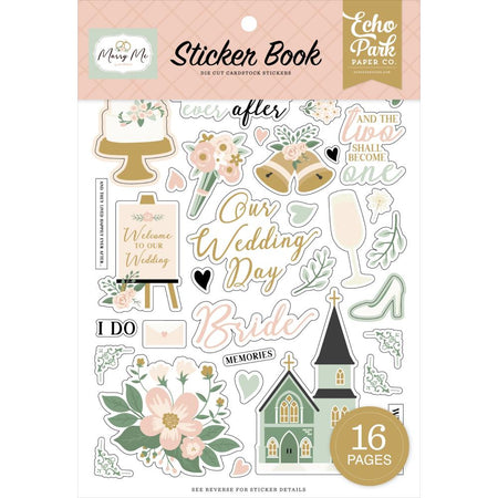 Echo Park Marry Me - Sticker Book