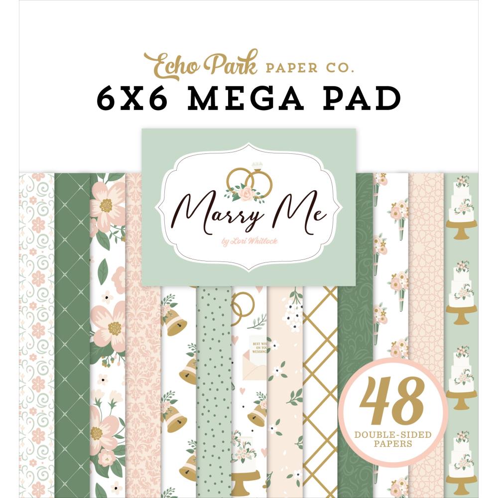 Echo Park Marry Me - 6x6 Mega Pad