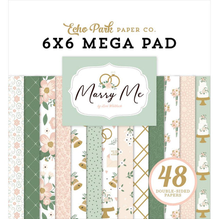 Echo Park Marry Me - 6x6 Mega Pad