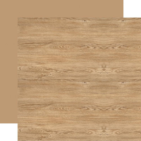 Echo Park Warm Wood Grains - Tan Wood Grain