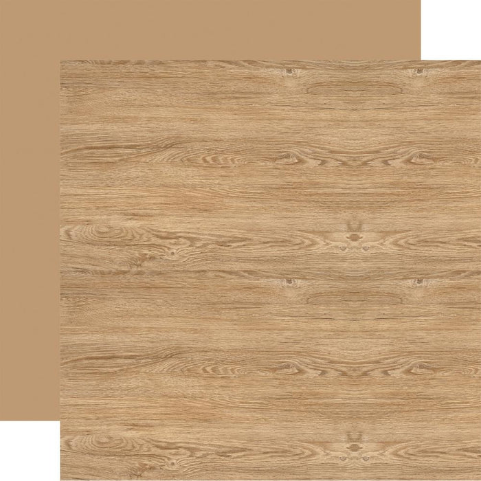 Echo Park Warm Wood Grains - Tan Wood Grain