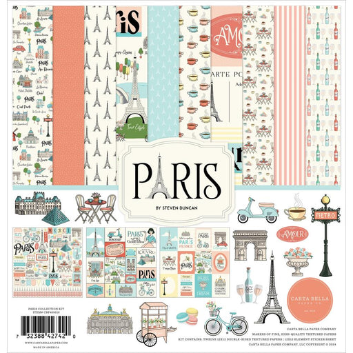 Carta Bella Paris - 12x12 Collection Kit