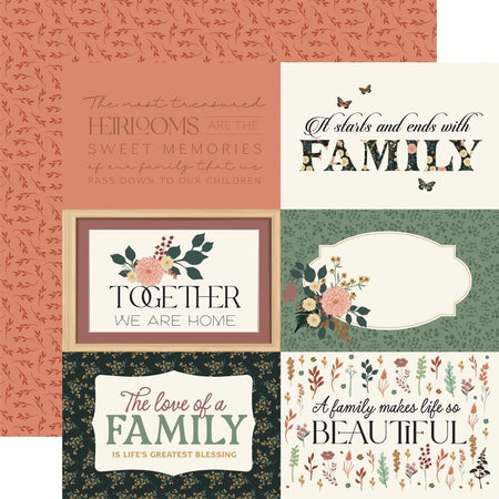 Echo Park Family - 6x4 Journaling Cards