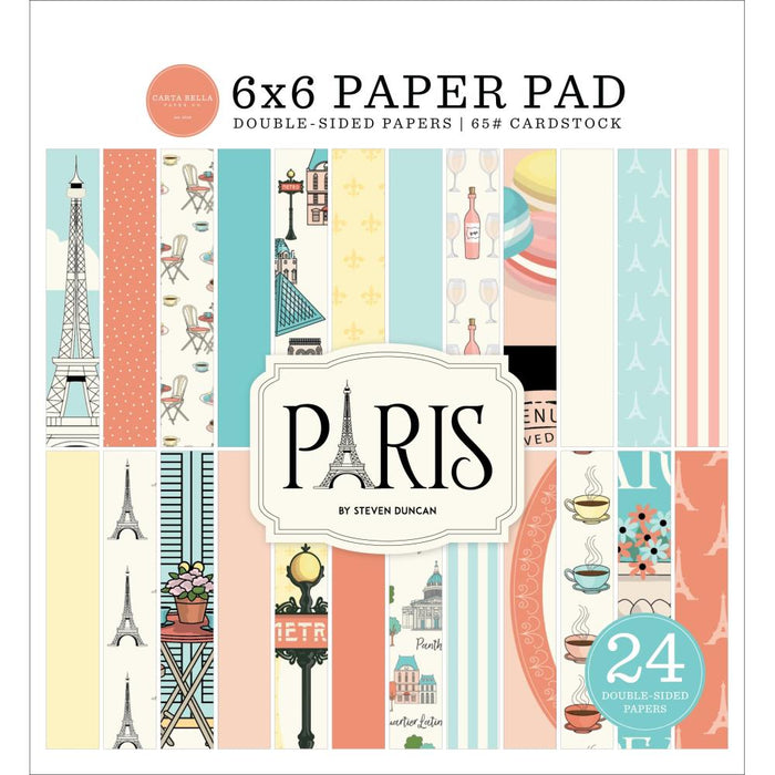 Carta Bella Paris - 6x6 Pad