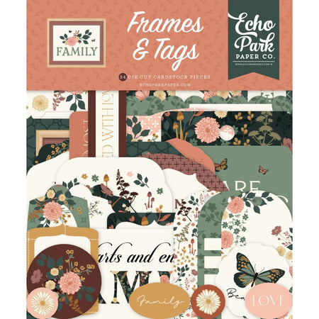 Echo Park Family - Ephemera Frames & Tags