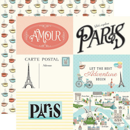 Carta Bella Paris - 6x4 Journaling Cards