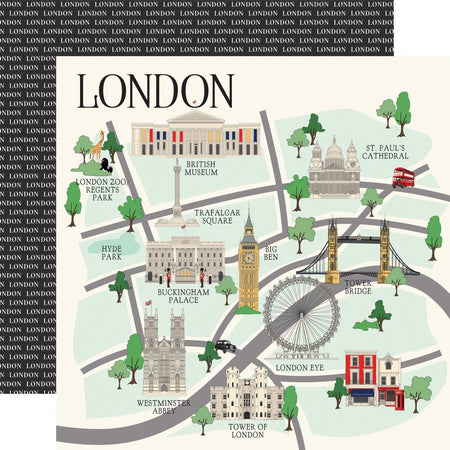 Carta Bella London - London Map