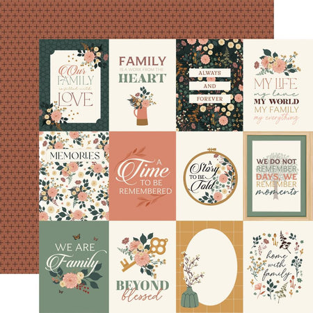 Echo Park Family - 3x4 Journaling Cards