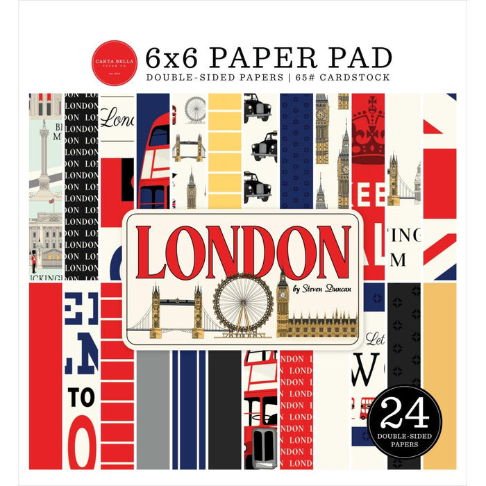 Carta Bella London - 6x6 Pad