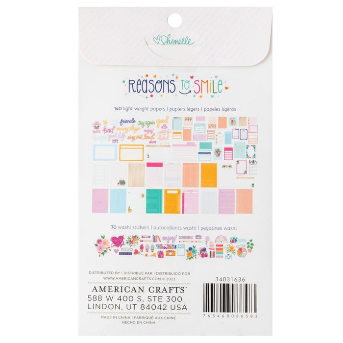 American Crafts Shimelle Reasons To Smile - Paperie Pack