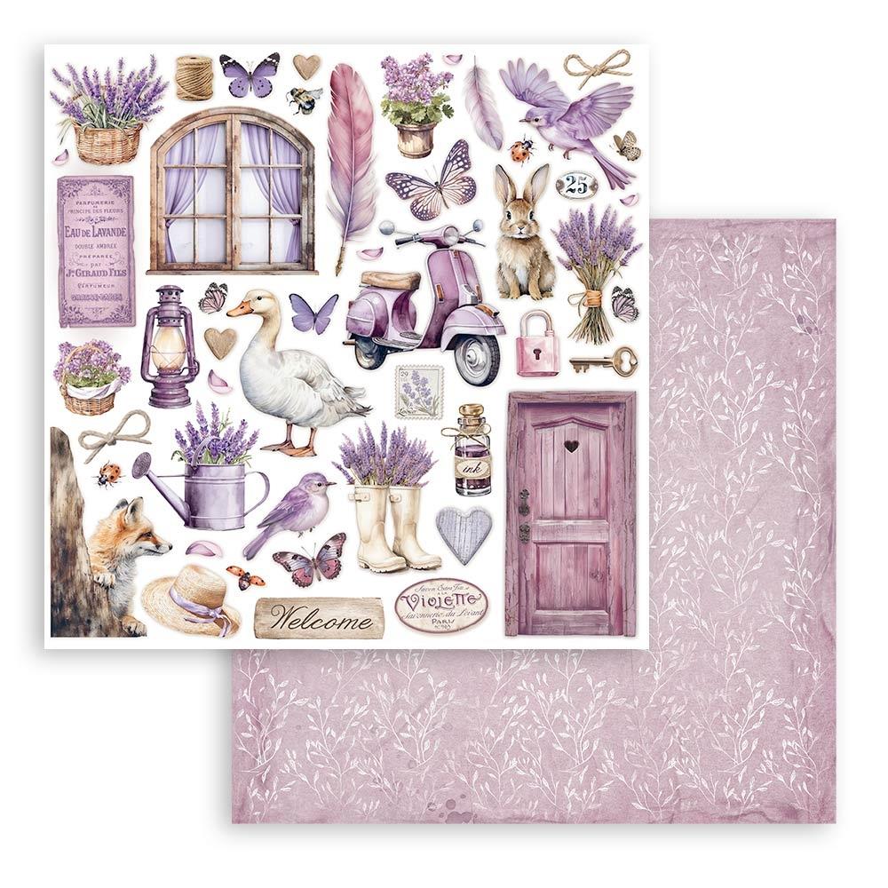 Stamperia Lavender - Elements