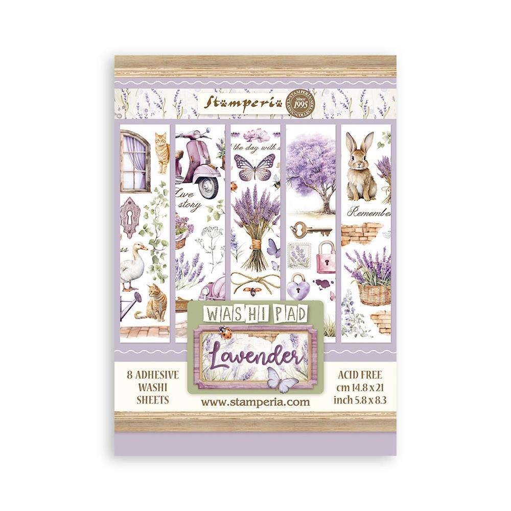 Stamperia Lavender - A5 Washi Pad