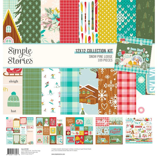 Simple Stories Snow Pine Lodge - 12x12 Collection Kit