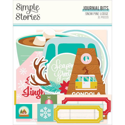 Simple Stories Snow Pine Lodge - Journal Bits & Pieces