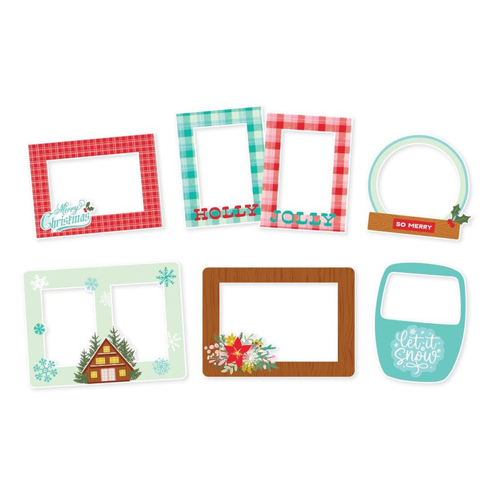 Simple Stories Snow Pine Lodge - Chipboard Frames