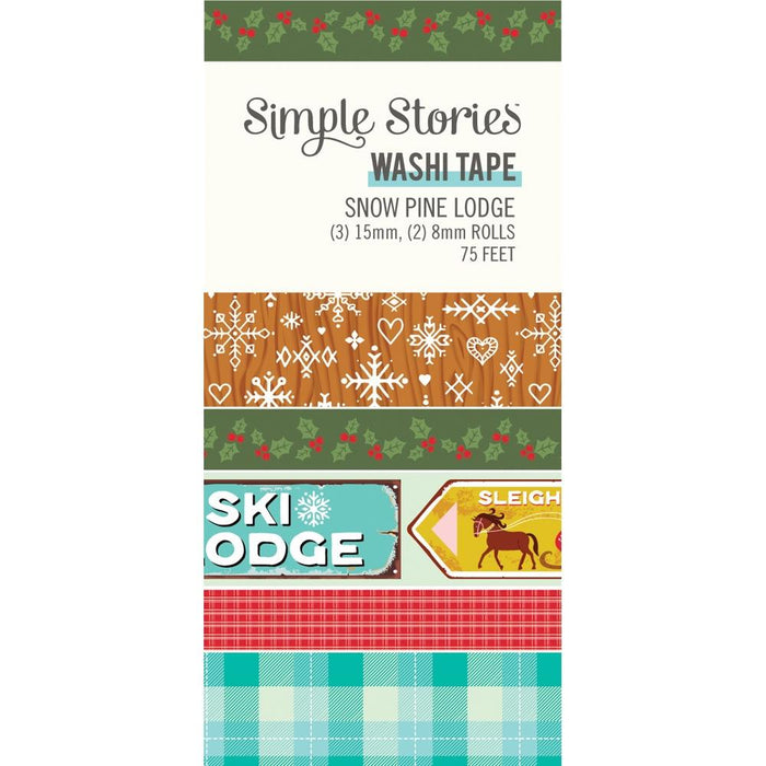 Simple Stories Snow Pine Lodge - Washi Tape