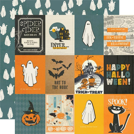 Simple Stories Simple Vintage Scary Stories - 3x4 Elements