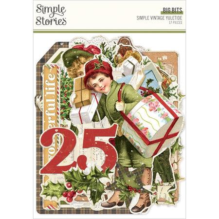 Simple Stories Simple Vintage Yuletide - Big Bits & Pieces