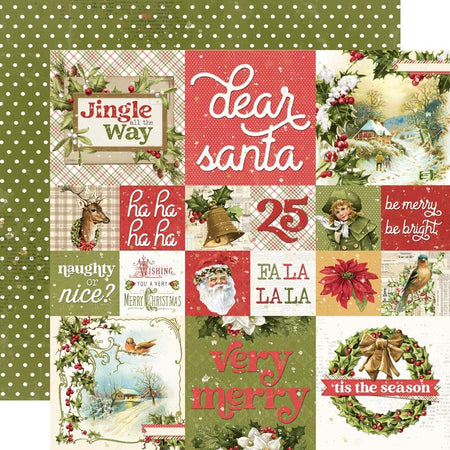 Simple Stories Simple Vintage Yuletide - 2x2/4x4 Elements