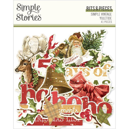 Simple Stories Simple Vintage Yuletide - Bits & Pieces