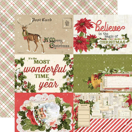 Simple Stories Simple Vintage Yuletide - 4x6 Elements