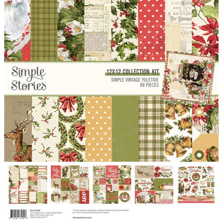 Simple Stories Simple Vintage Yuletide - 12x12 Collection Kit