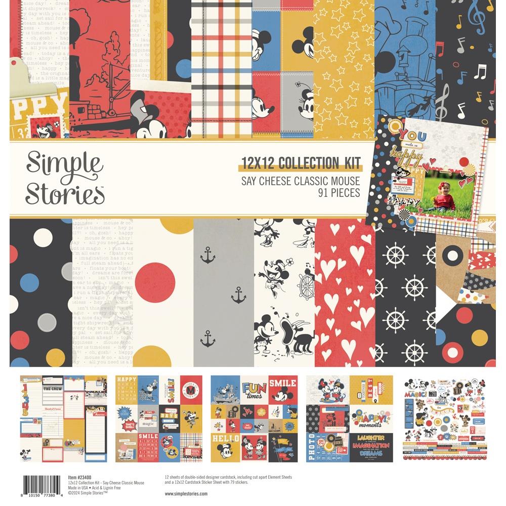 Simple Stories Say Cheese Classic Mouse - 12x12 Collection Kit