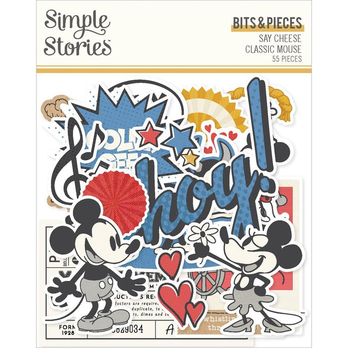 Simple Stories Say Cheese Classic Mouse - Bits & Pieces