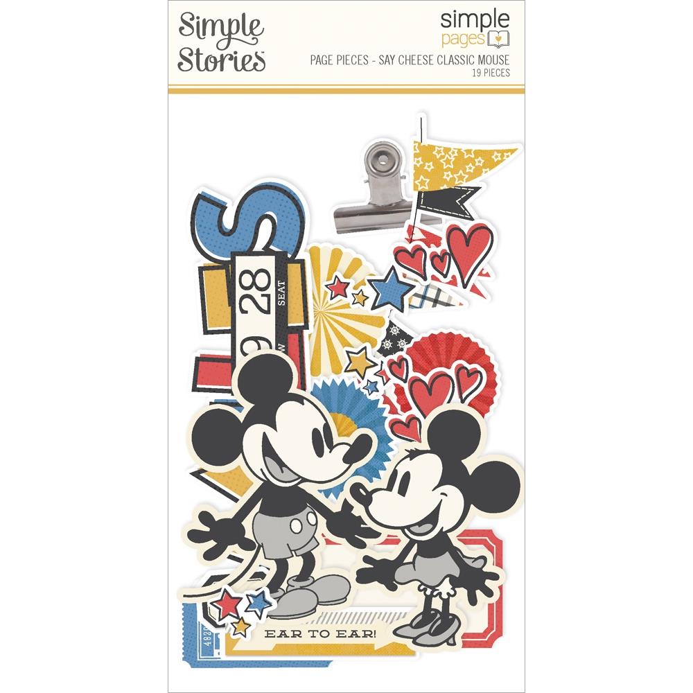 Simple Stories Say Cheese Classic Mouse - Page Pieces