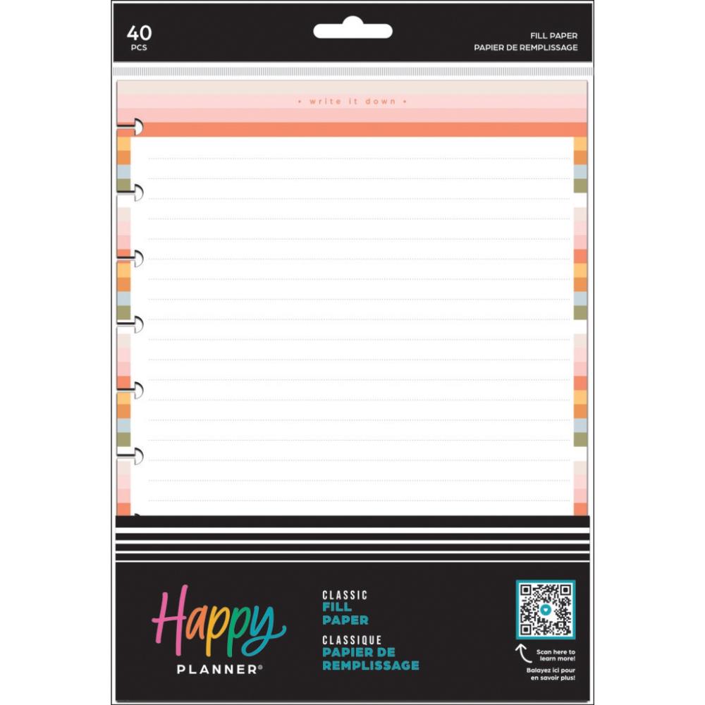 Me & My Big Ideas Happy Planner - Simple Joys Classic Fill Paper