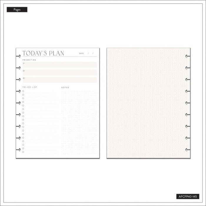 Me & My Big Ideas Happy Planner - Neutral Chic Classic Fill Paper