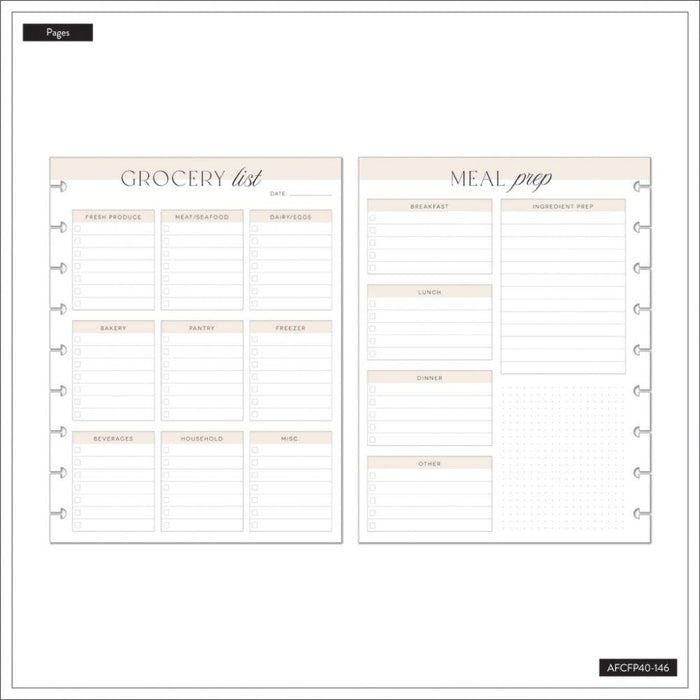 Me & My Big Ideas Happy Planner - Market List Classic Fill Paper