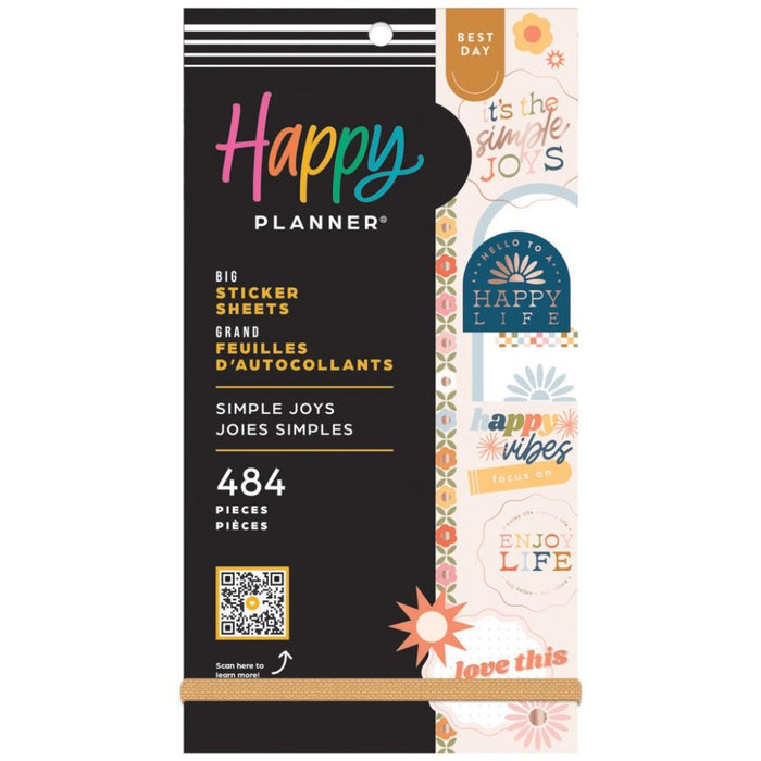 Me & My Big Ideas Happy Planner - Simple Joys Big Sticker Value Pack