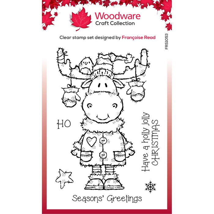 Woodware Clear Stamps - Maurice Moose