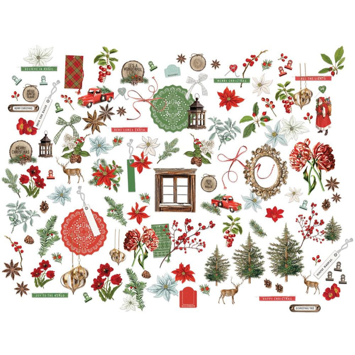 49 & Market Evergreen Season - Mini Laser Cut Out Elements