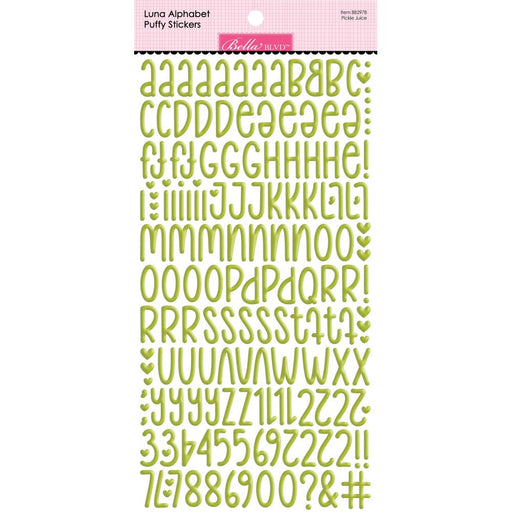 Bella Blvd Luna Alphabet Stickers - Pickle Juice